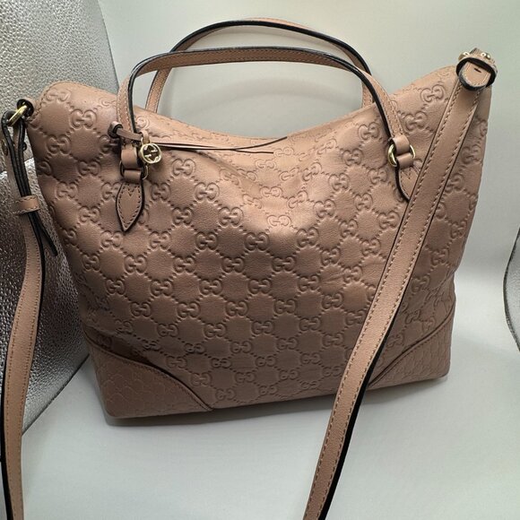 Gucci Light Pink Bree Convertible Top Handbag - HOT BUY IN 2025!!!! - Picture 3 of 13